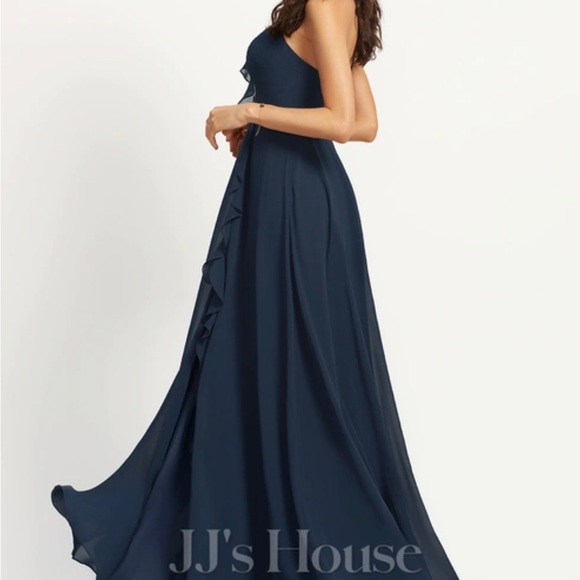 Pink Chiffon Maxi Dress size 2 - Picture 5 of 7